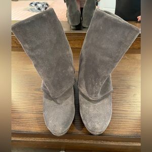 PRADA grey boots